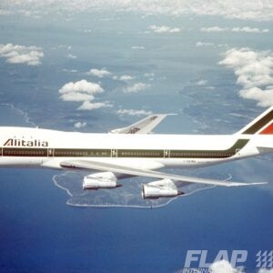 I-DEMA / 747-100 / Alitalia