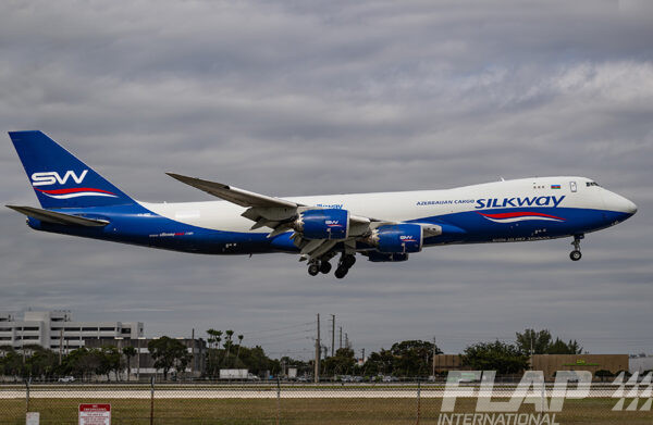 VQ-BBM / 747-8F / SILK WAY